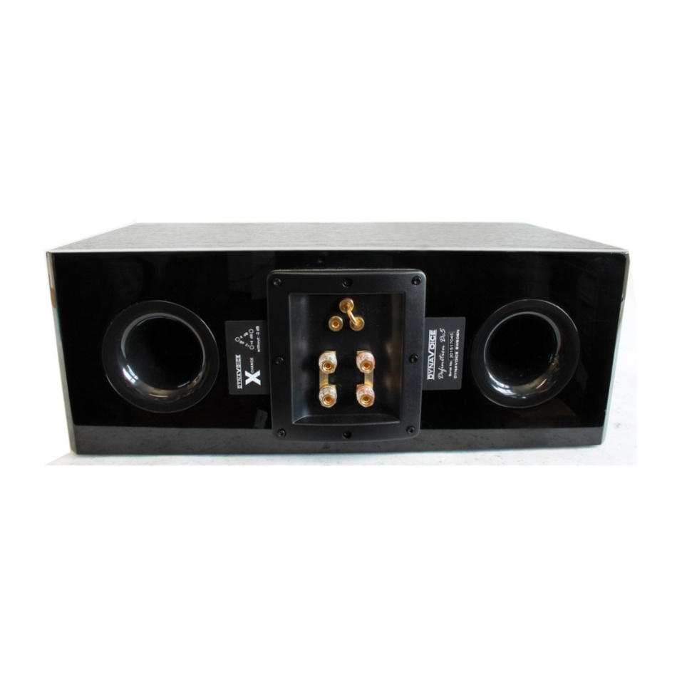Dynavoice Definition DM-6 MKII høyttalerpakke hjemmekino 5.0 svart