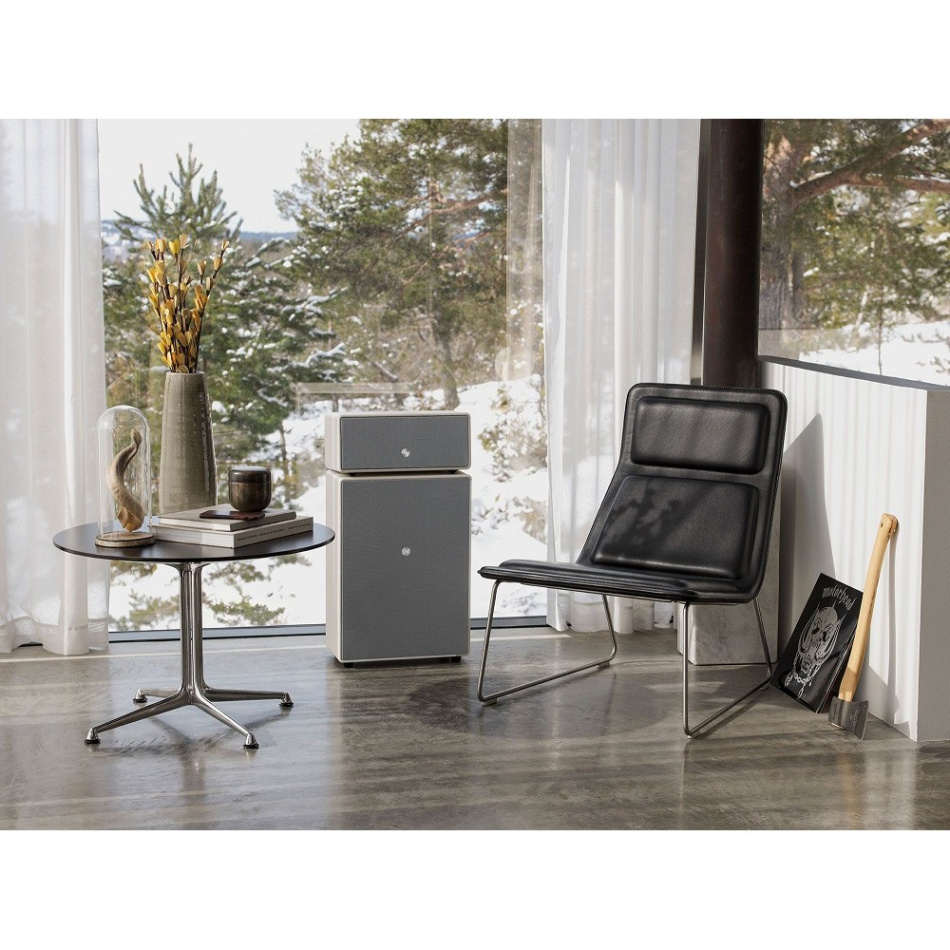 Audio Pro Drumfire II W, WiFi-høyttaler med Chromecast & AirPlay 2 hvit, 2-PACK