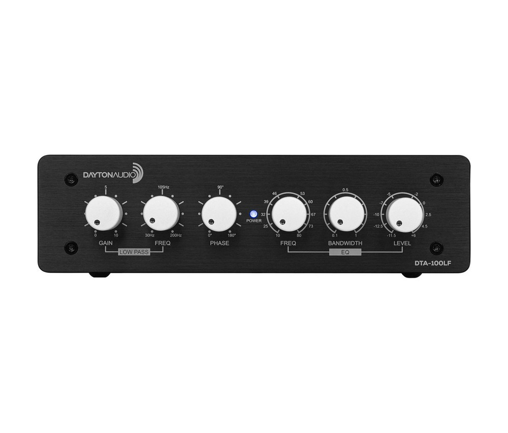 Dayton Audio DTA-100LF med 2 stk. BST-2 basshakerpakke