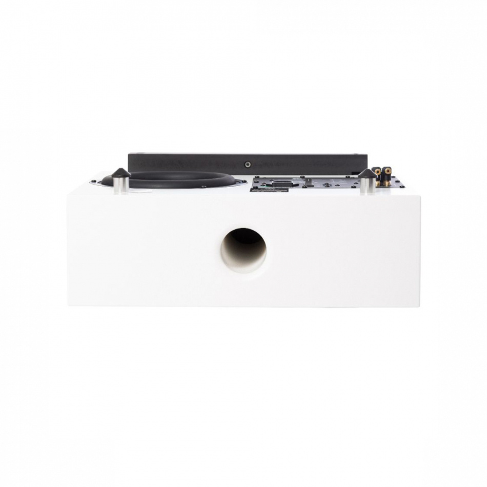 DLS Flatbox Midi & Flatsub Midi høyttalerpakke stereo 2.1 Hvit