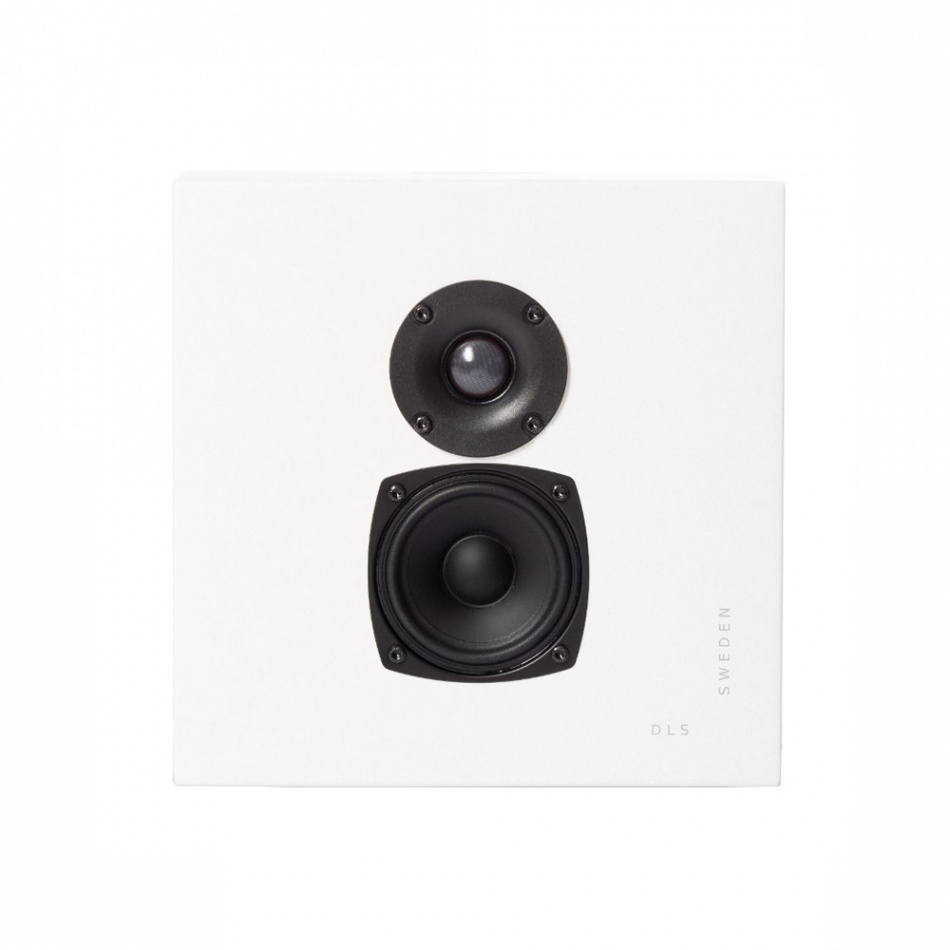Yamaha RX-V4A & DLS Flatbox Mini On-Wall hjemmekinopakke 5.0 hvit