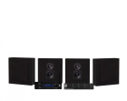 System One A50BT med SC4B og 2 par DLS Flatbox Mini svarte vegghøyttalere System One A50BT med SC4B og 2 par DLS Flatbox Mini svarte vegghøyttalere