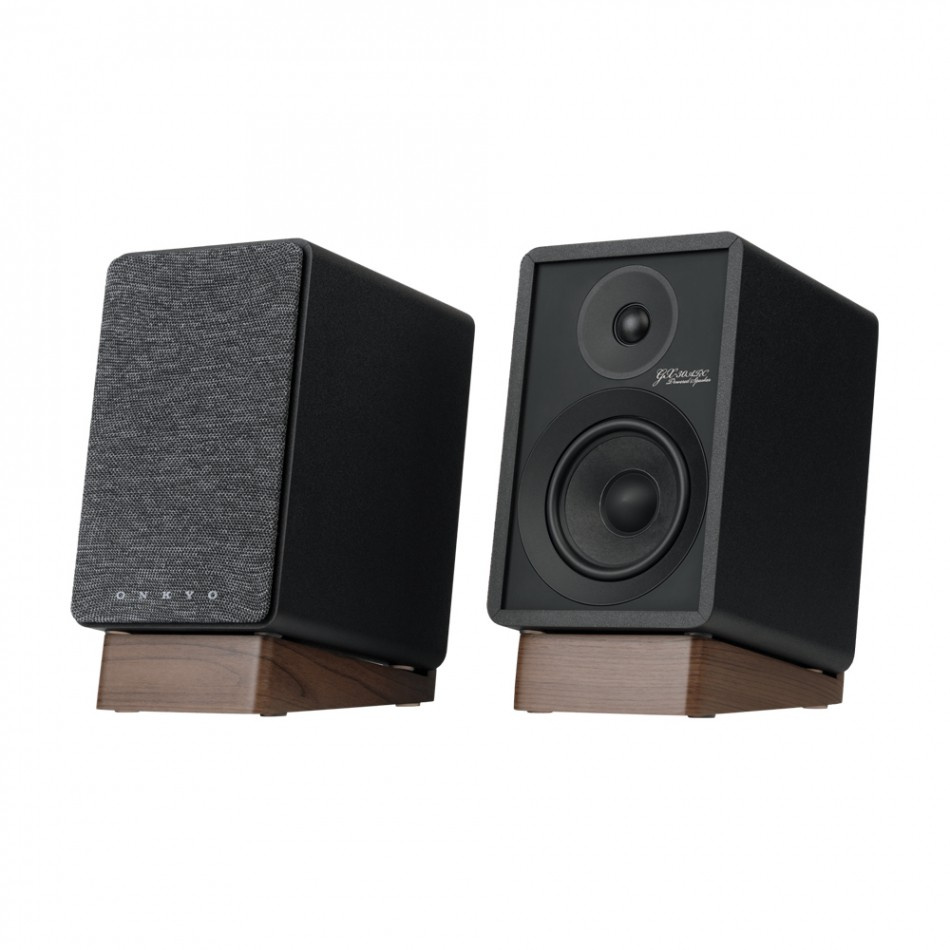 Onkyo GX-30ARC med Audio Pro SW-10 aktive stereohøyttalere 2.1, svart