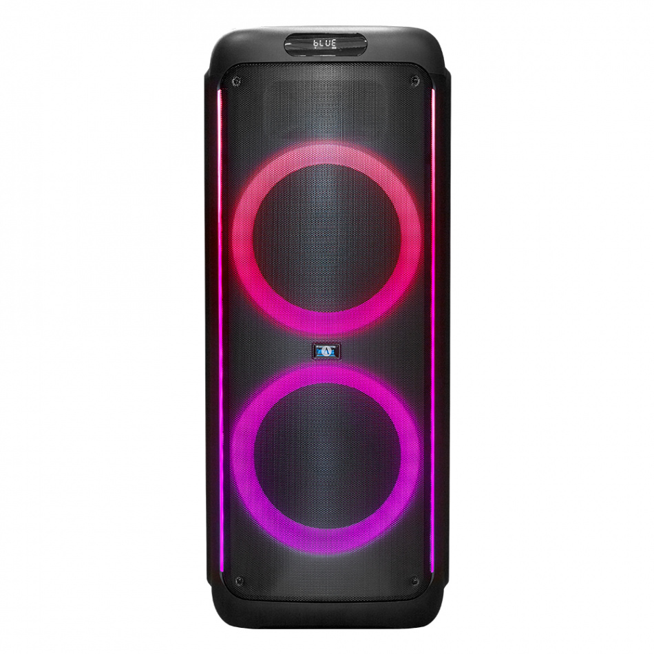 Arcsound HAZE XXL bærbar partyhøyttaler med Bluetooth & mikrofon 2-PACK
