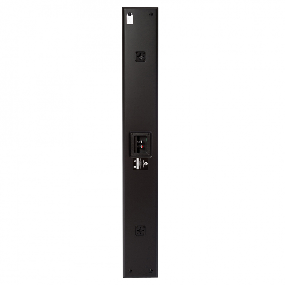 DLS Flatbox Slim XL vegghøyttalere, matt svart stereopar
