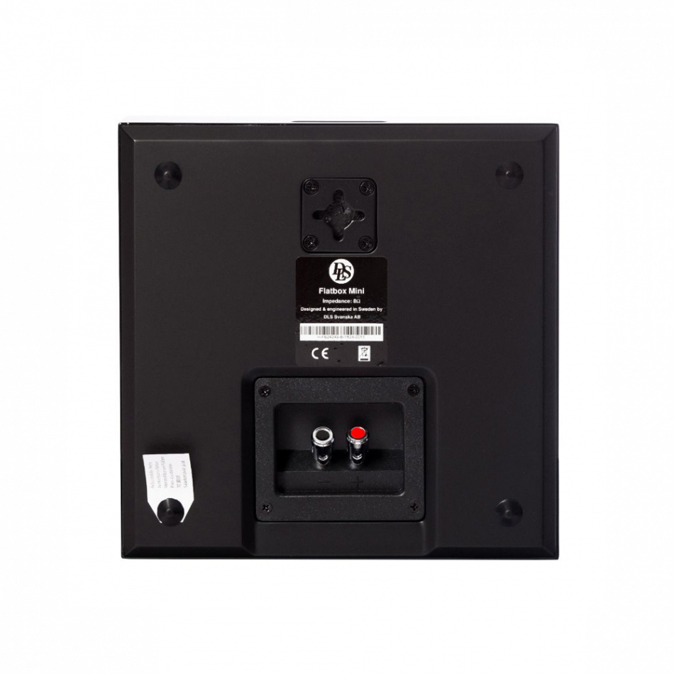 DLS Flatbox Mini & Flatsub Midi høyttalerpakke stereo 2.1 hvitt