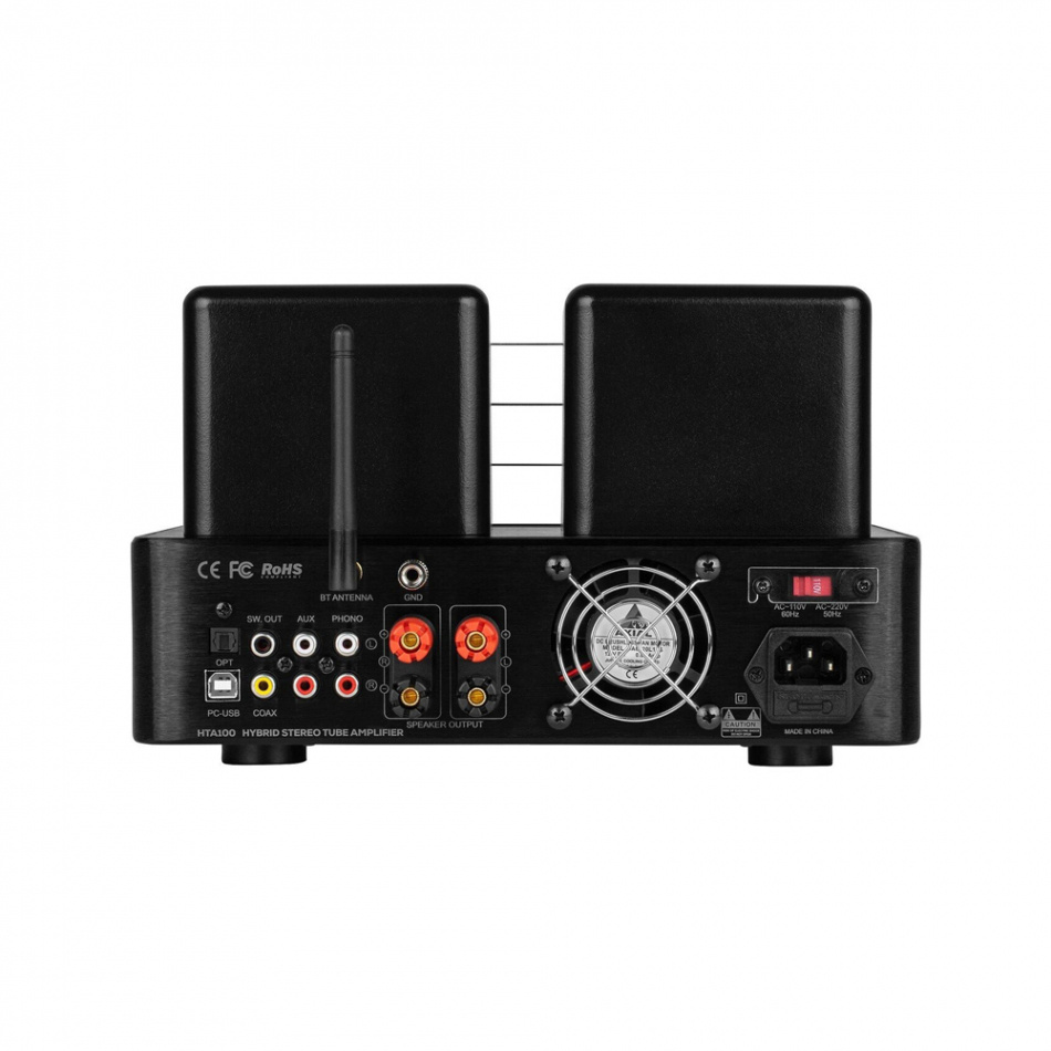 Dayton Audio HTA100 & Dynavoice DM-6 MKII eik stereopakke stativhøyttalere