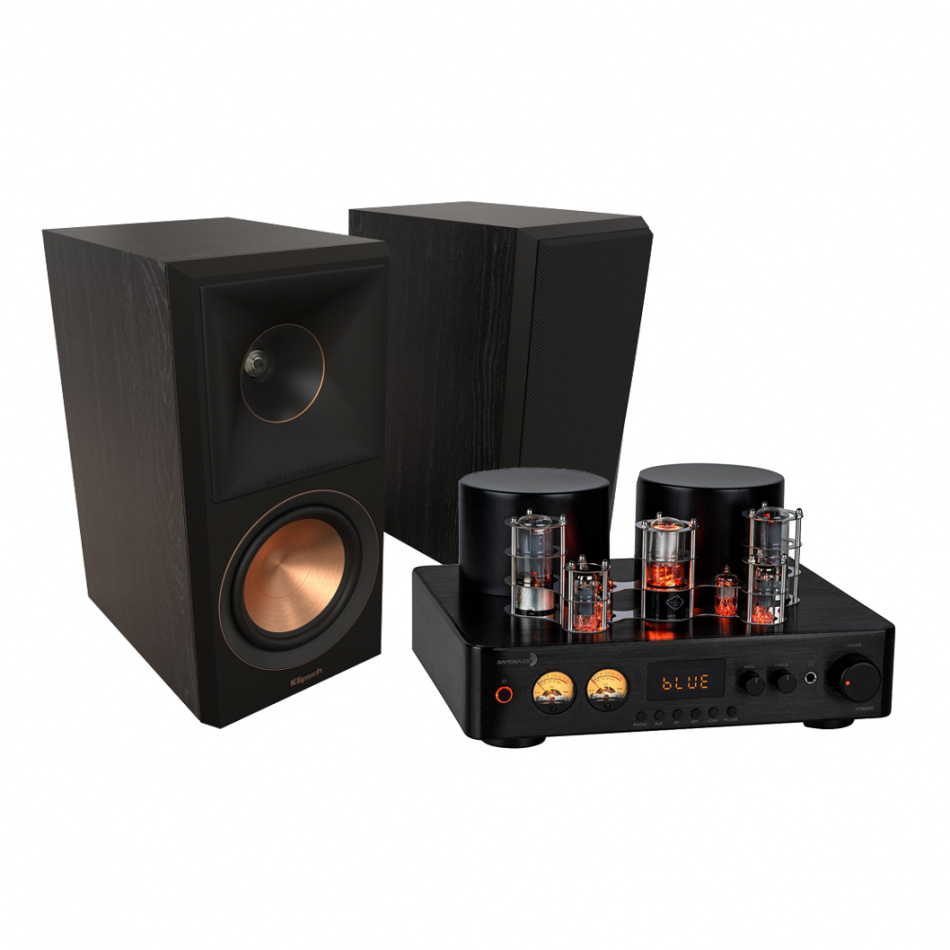 Dayton Audio HTA200 & Klipsch RP-500IIM stereopakke stativhøyttalere