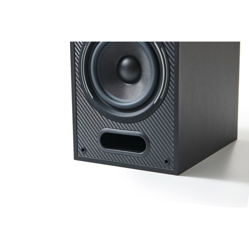 Arylic LA50 & Elipson Horus 6B svarte strømmepakke stereo