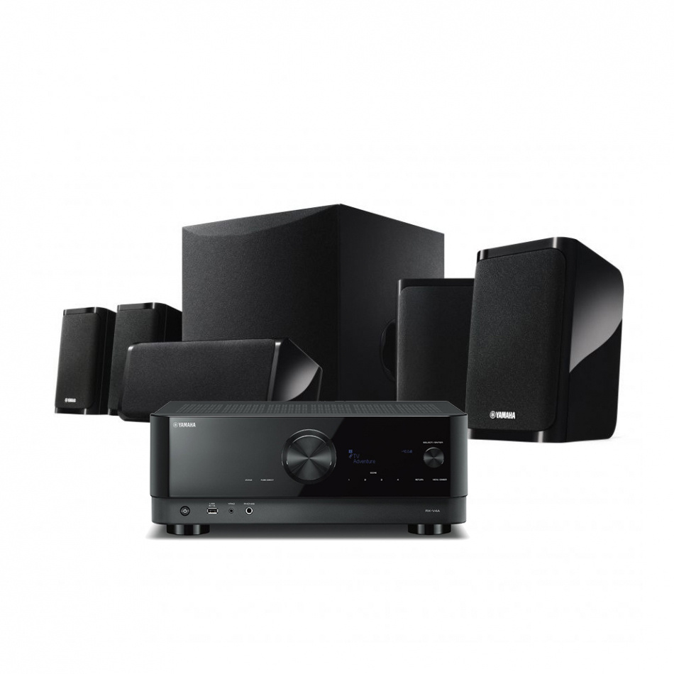 Yamaha RX-V4A & NS-P41 hjemmekinopakke 5.1