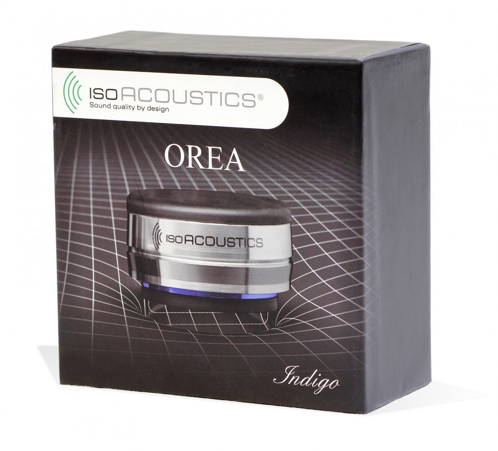 IsoAcoustics OREA Indigo, apparatfot 7.2 kg, 4-PACK