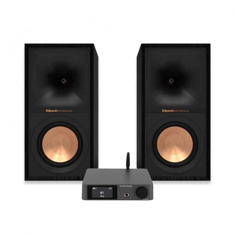 Dynavoice CA802BT & Klipsch R-50M Stereopakke
