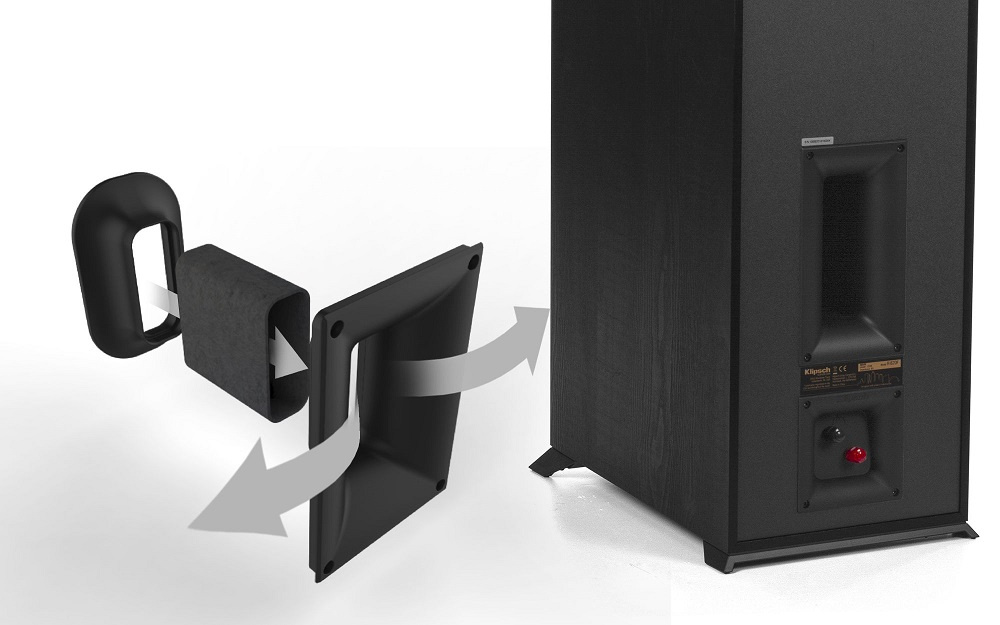 Klipsch R-820F & Klipsch R-121SW høyttalerpakke stereo 2.1