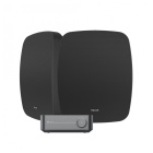Wiim Amp Pro & Klipsch RSM-650 svarte utendørshøyttalere stereopakke Wiim Amp Pro & Klipsch RSM-650 svarte utendørshøyttalere stereopakke