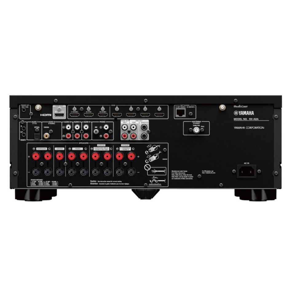 Yamaha RXA-2A & Klipsch Reference R-600F hjemmekinopakke 5.1