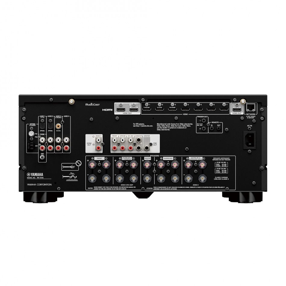 Yamaha RX-A4A & Dynavoice Definition DF-8 MKII svart hjemmekinopakke 5.0