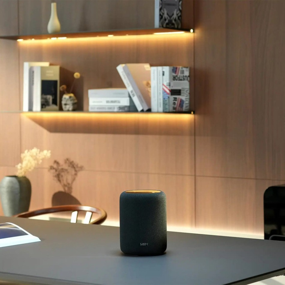 WiiM Sound Lite streaminghøyttaler med AI RoomFit, svart 2-pakning