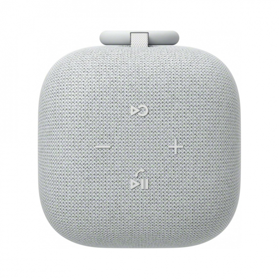 Sony LinkBuds Speaker trådløs bærbar høyttaler med Bluetooth, lysegrå 2-pakning