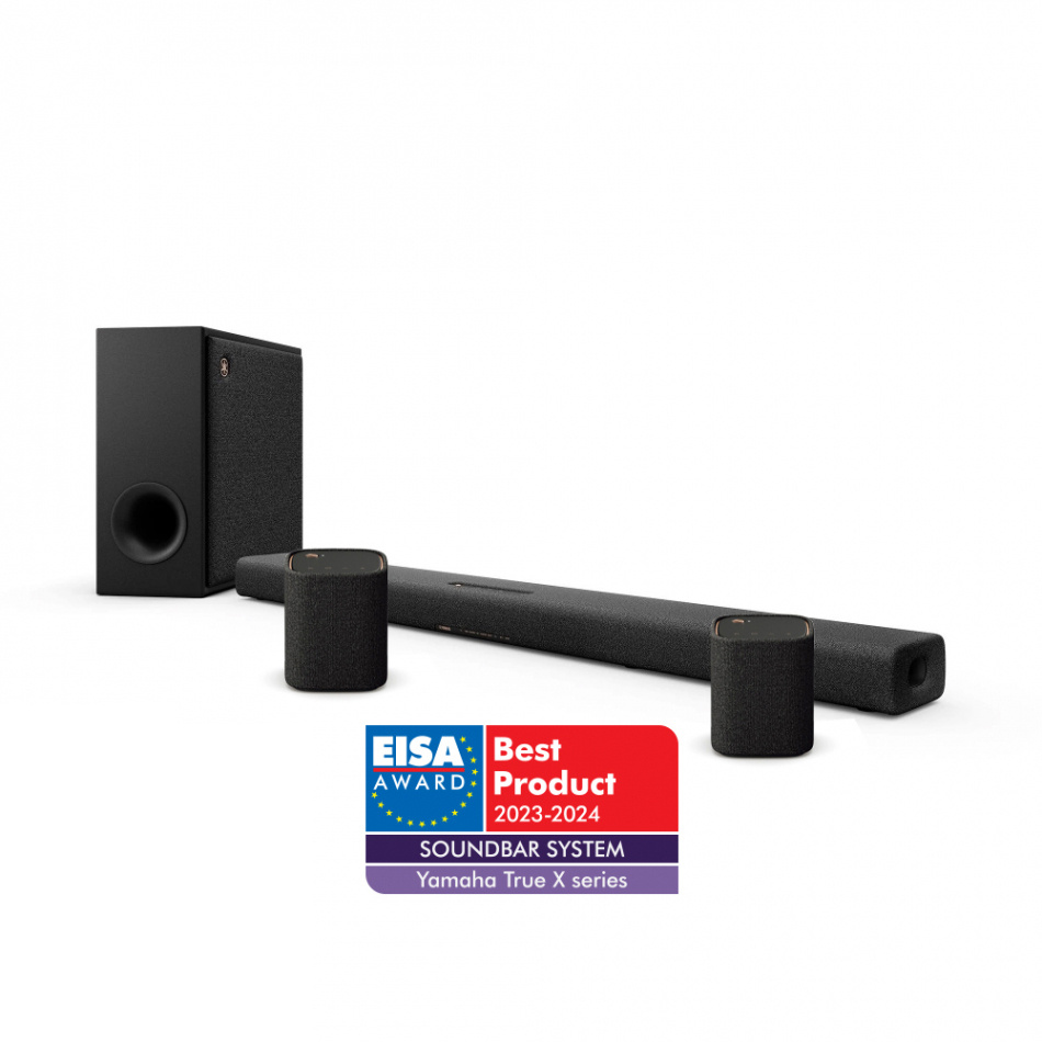 Yamaha True X Bar 50A Dolby Atmos Soundbar hjemmekinosystem, grafittgrå