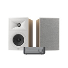 WiiM Amp Pro & JBL Stage 250B Latte Stereosystem med streaming WiiM Amp Pro & JBL Stage 250B Latte Stereosystem med streaming