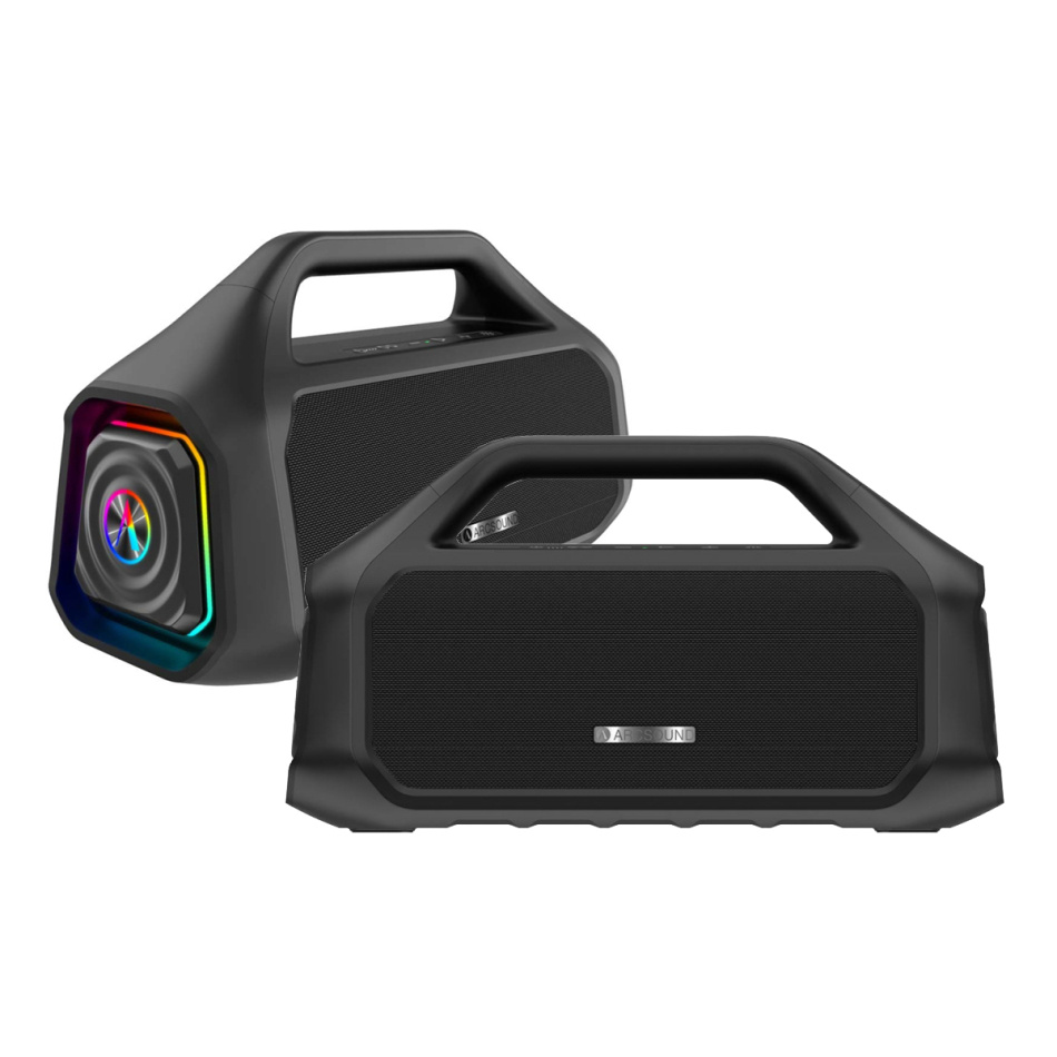 Arcsound Steam, bærbar partyhøyttaler med Bluetooth 2-PACK