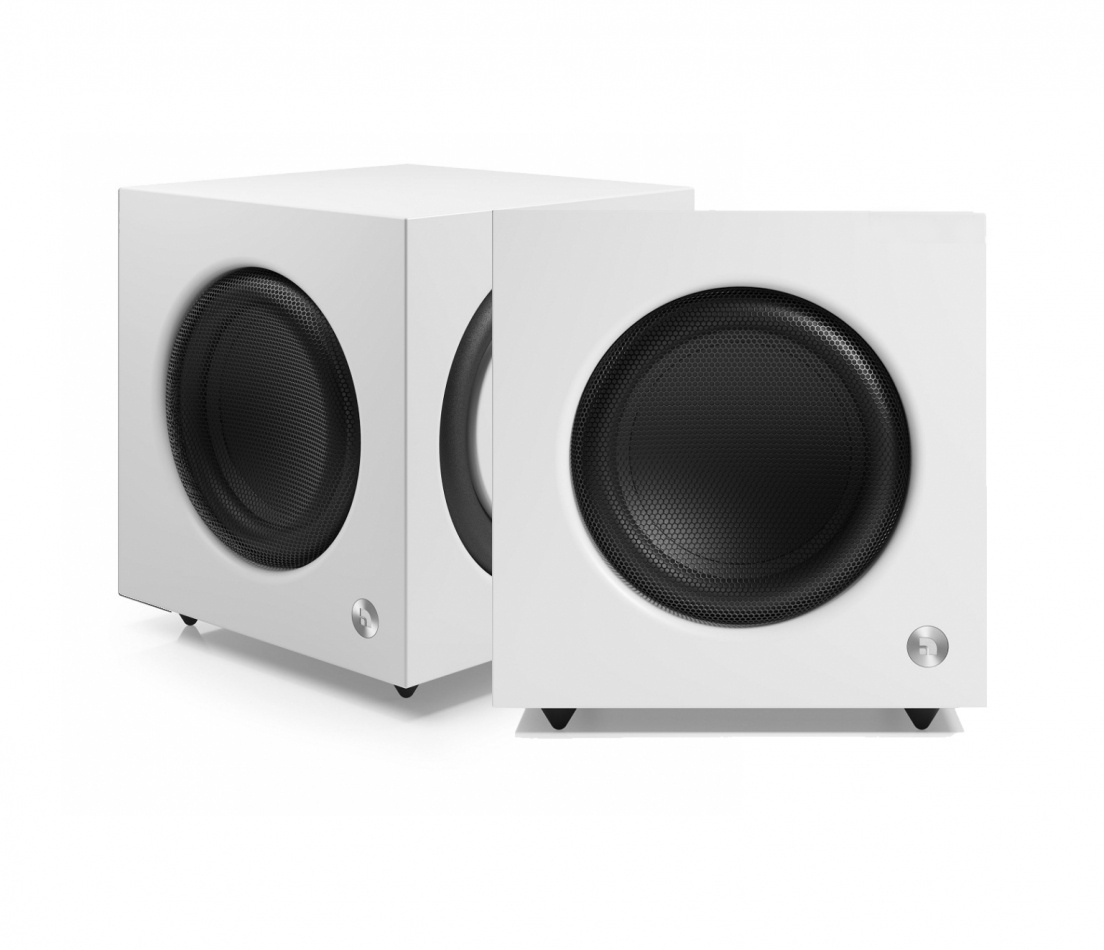 Audio Pro SW-10 aktiv subwoofer, hvit 2-PACK