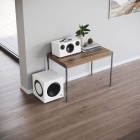 Audio Pro SW-10 aktiv subwoofer, hvit 2-PACK Audio Pro SW-10 aktiv subwoofer, hvit 2-PACK
