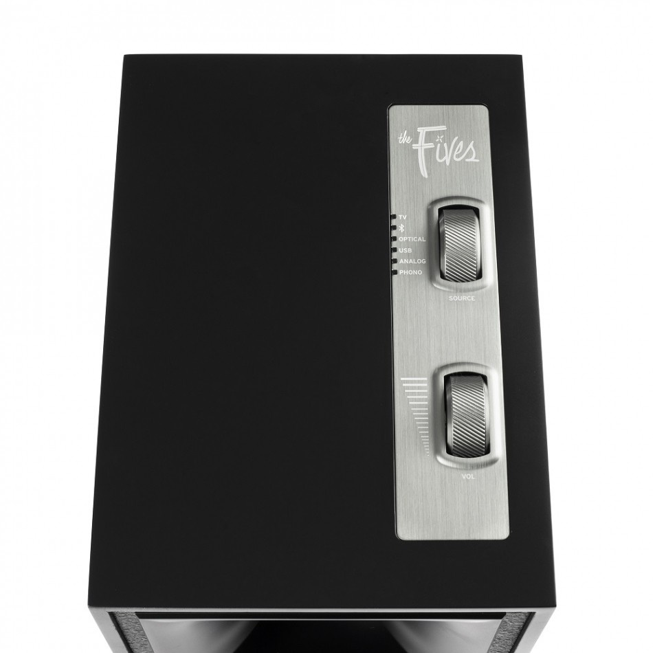 Klipsch The Fives med Audio Pro SW-10 aktivt høyttalerpakke 2.1, svart