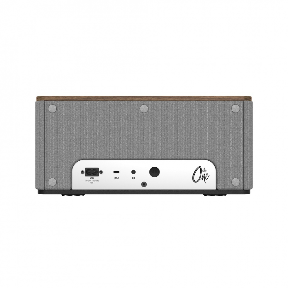 Klipsch The One Plus aktiv høyttaler med Bluetooth & USB-C, valnøtt 2-PACK