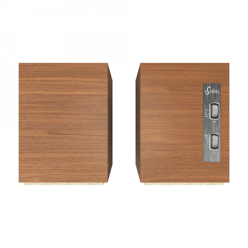 Klipsch The Sevens & Pro-Ject Debut EVO 2 platespillerpakke, valnøtt
