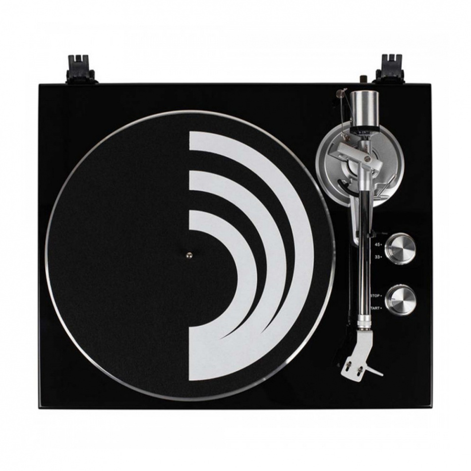 Dayton Audio TT-1BT svart & Klipsch Reference R-50PM platespillerpakke