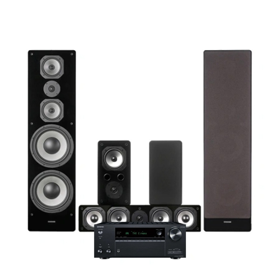 Onkyo TX-NR7100 & Dynavoice Challenger M-105 EX v.4 hjemmekinopakke 5.0