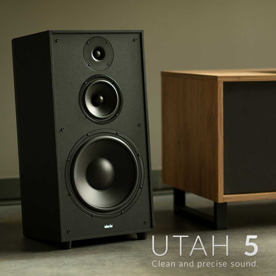 Yamaha A-S501 II & Indiana Line Utah 5 svarte, hifipakke