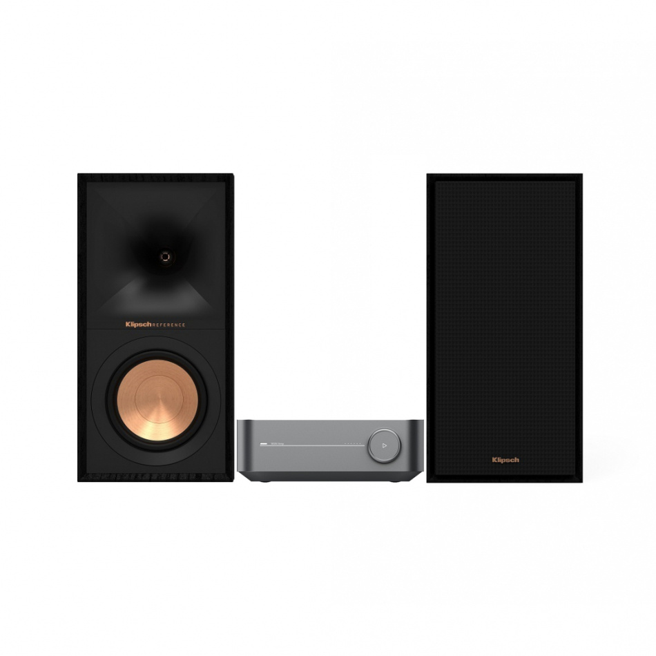 WiiM Amp & Klipsch R-50M stereopakke