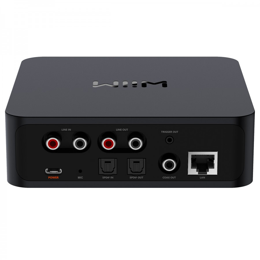 WiiM PRO nettverksstreamer med Real Cable RCA-lydkabel 1 meter