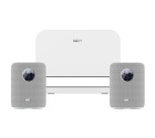 WiiM Sound streaminghøyttaler hvit 2-pack med WiM Sub Pro WiiM Sound streaminghøyttaler hvit 2-pack med WiM Sub Pro
