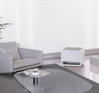 WiiM Sound streaminghøyttaler hvit 2-pack med WiM Sub Pro WiiM Sound streaminghøyttaler hvit 2-pack med WiM Sub Pro