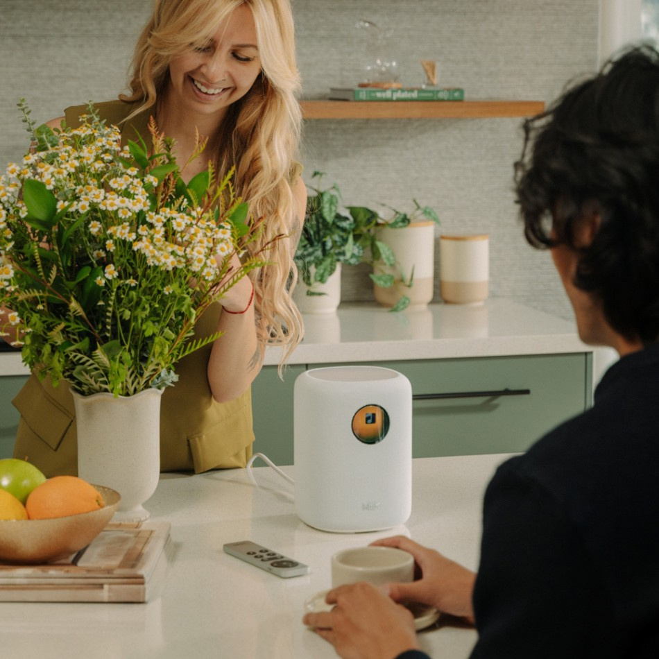 WiiM Sound streaminghøyttaler med Touchdisplay, hvit 2-PACK