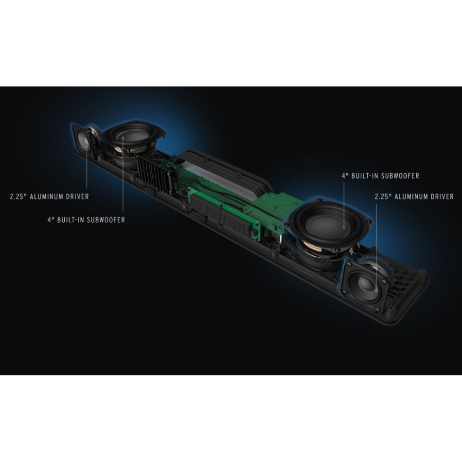 Klipsch Flexus Core 100 Soundbar hjemmekinopakke 2.1 Svart