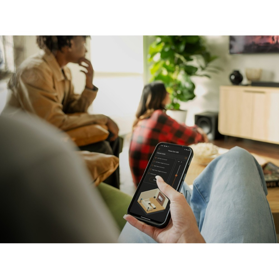 Klipsch Flexus Core 100 Soundbar hjemmekinopakke 2.1 Valnøtt