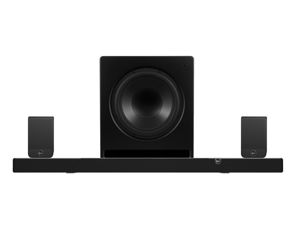 Klipsch Flexus Core 300 Soundbar hjemmekinopakke 7.1.4 med Dynavoice CSB-V12