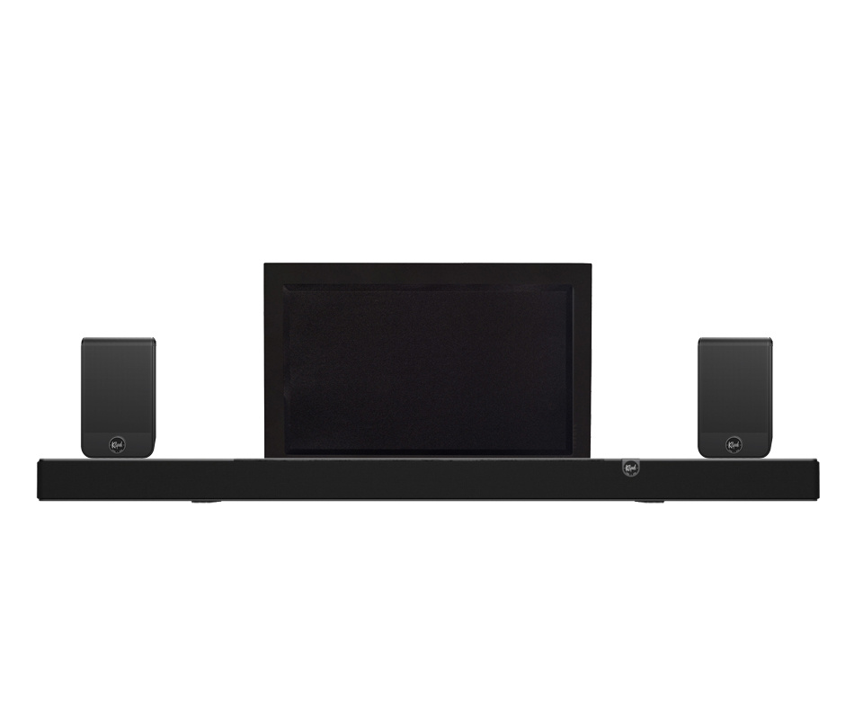 Klipsch Flexus Core 300 Soundbar hjemmekinopakke 7.1.4 med DLS Flatsub 8.2
