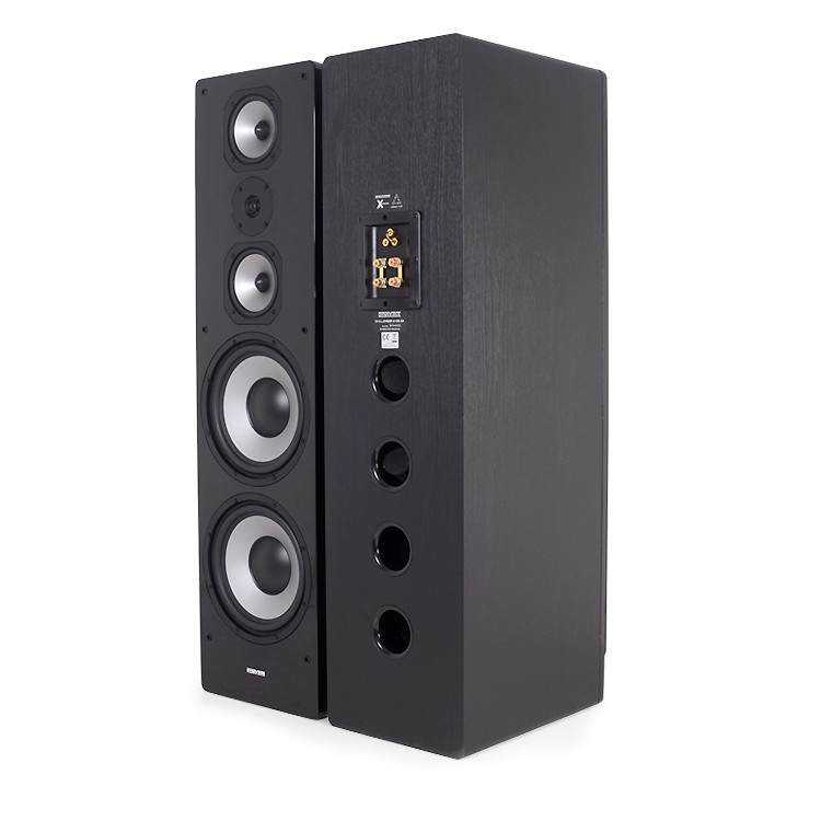 Crown XLS-1002 effektforsterker med Dynavoice Challenger M-105EX v4 stereopakke