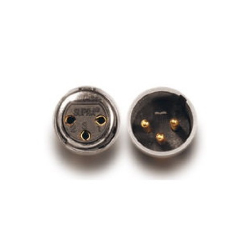 Supra Sublink-XLR subwooferkabel, hvit