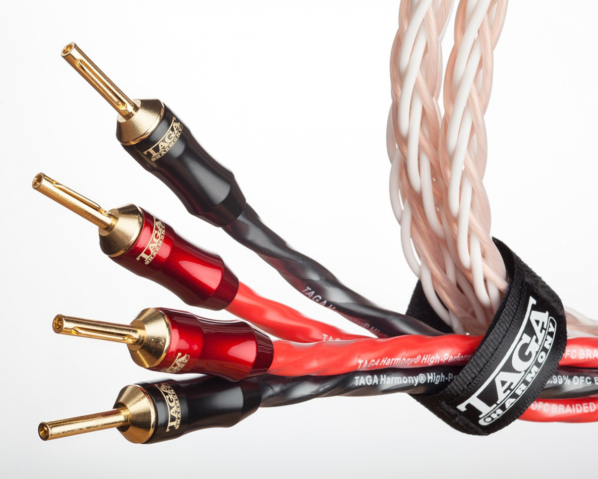 TAGA Harmony Platinum 18-8C høyttalerkabel stereopar